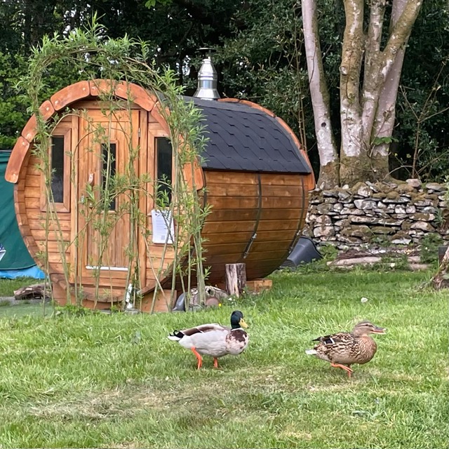 tower wood cottage sauna